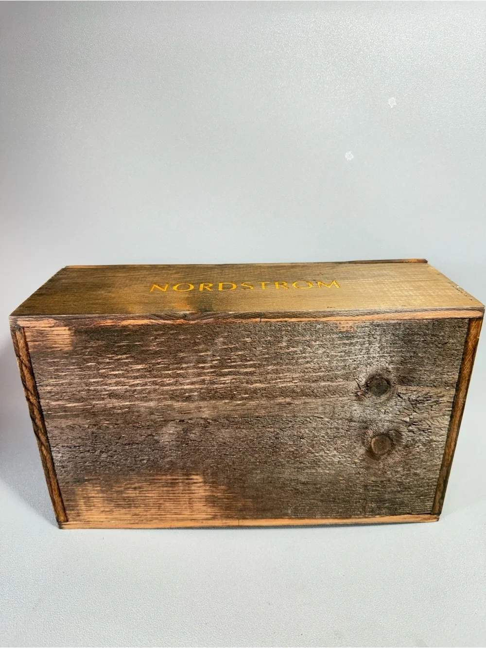 Nordstrom Brown Wooden Storage Box
